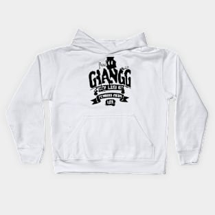 hip hop gangster Kids Hoodie